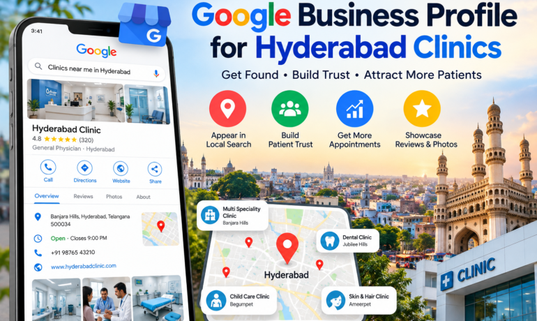 Google Business Profile for Hyderabad clinics