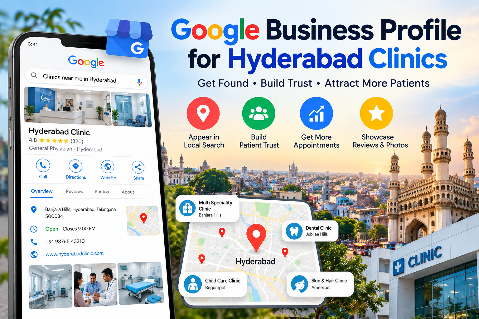 Google Business Profile for Hyderabad clinics